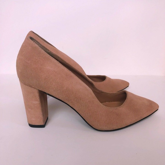 Opening Ceremony Tan Suede Heels - Picture 3 of 9